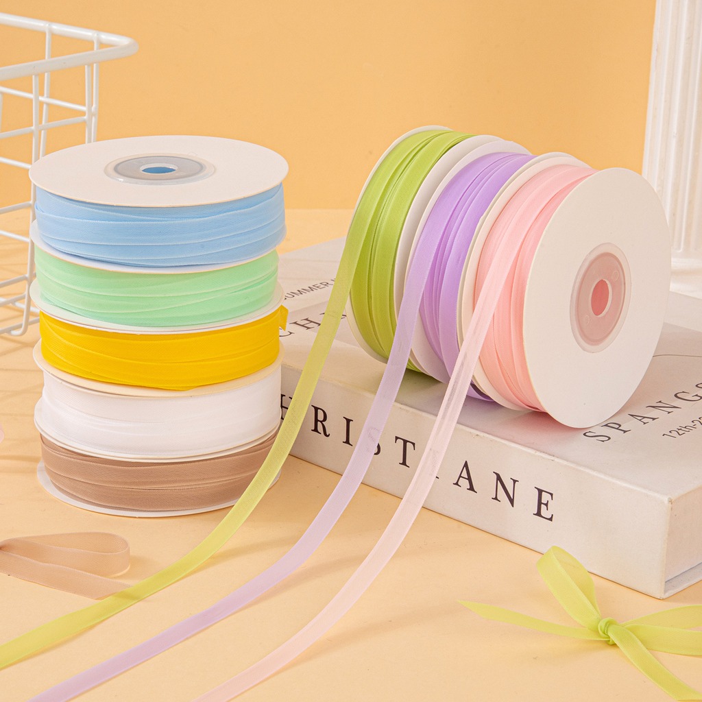 Ribbon Organza Roll - Cinta de Organza de Doble Cara