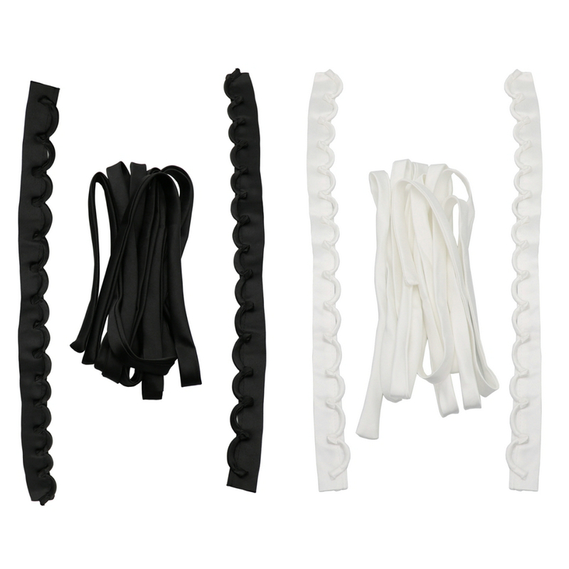 Ribbon Wired Satin - Vestido de novia de satén con