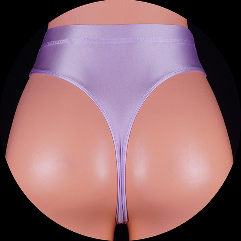 Ribbon Wired Satin - Ropa interior sexy para hombre, Tanga