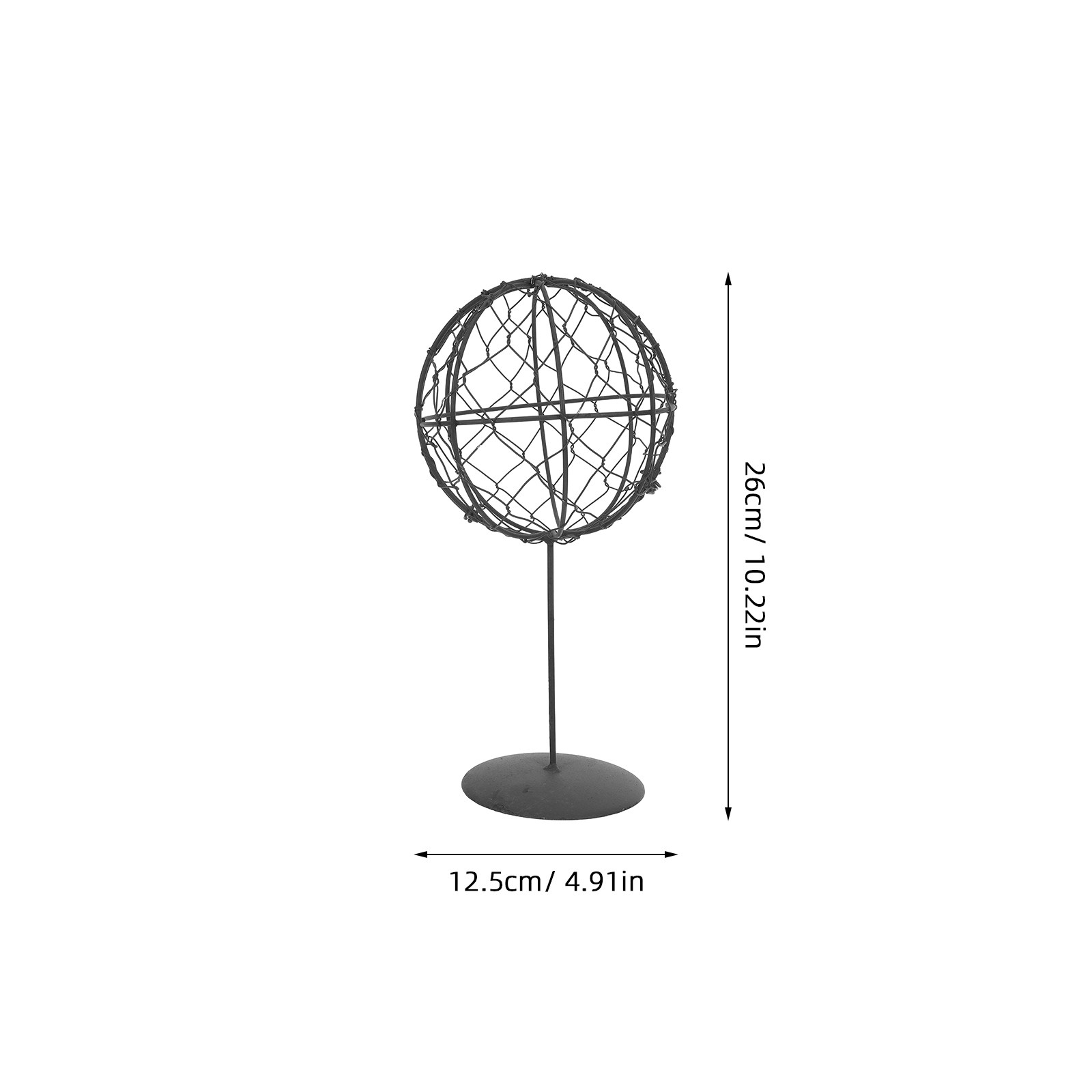 Soporte de hierro para corona  - Wreath Form Wire reseña y precio