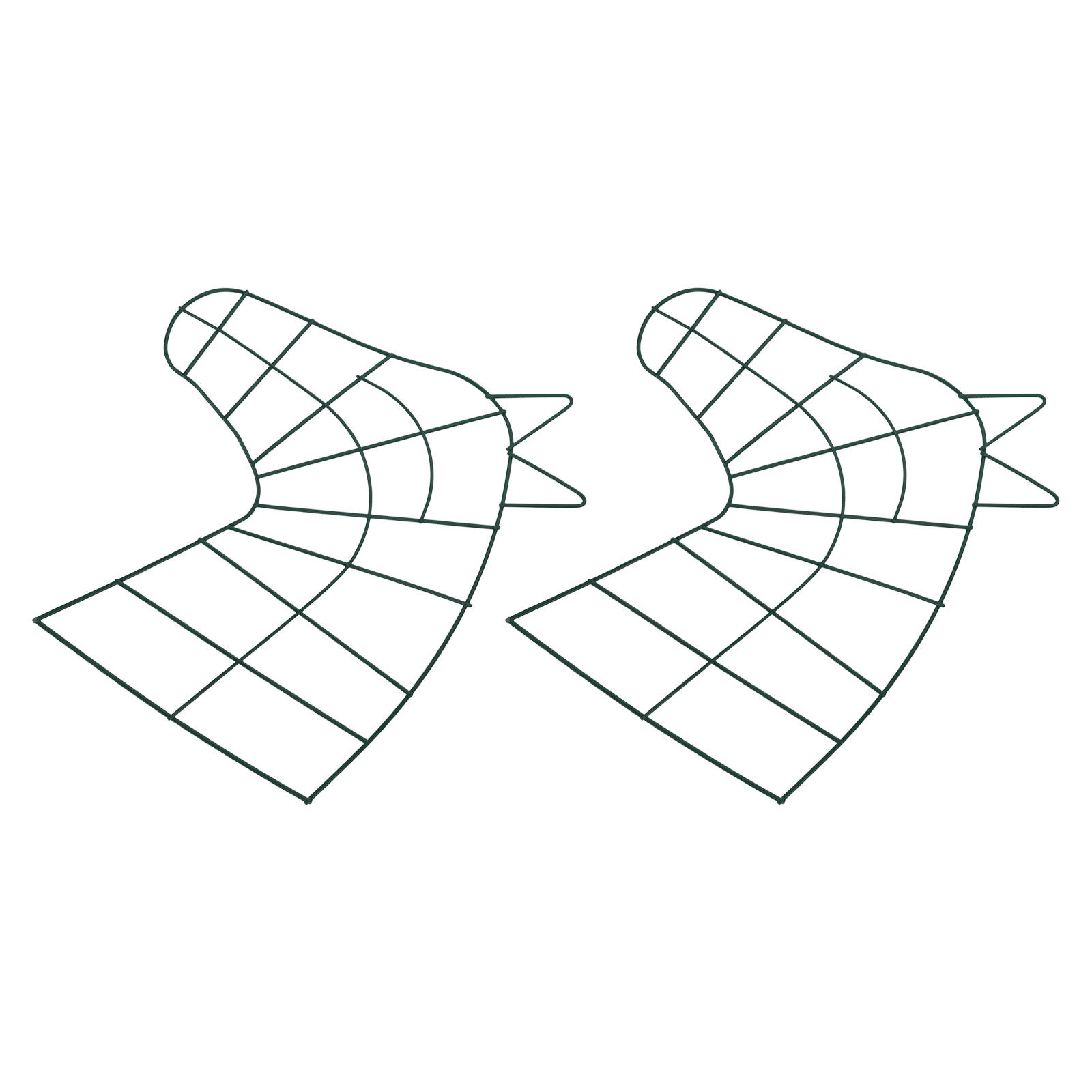 2 Piezas de Marco de Metal par - Wreath Form Wire reseña y precio
