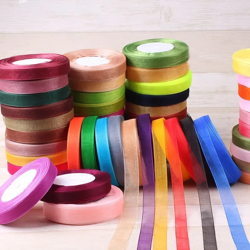 Cintas de Organza de 15 mm, 50 - Ribbon Organza Roll reseña y precio