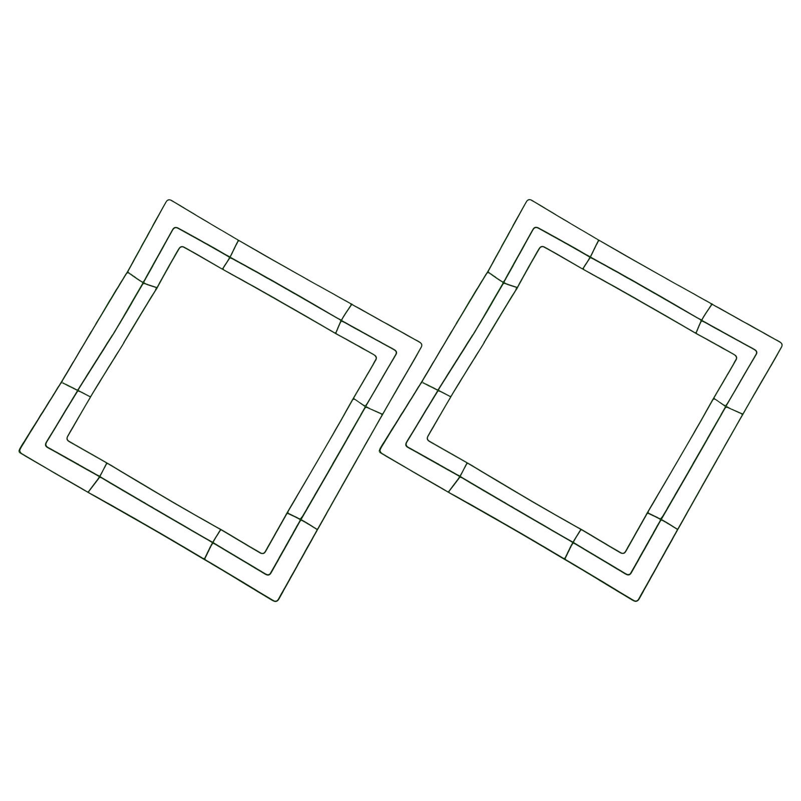 Marco Cuadrado para Corona Flo - Wreath Form Wire reseña y precio