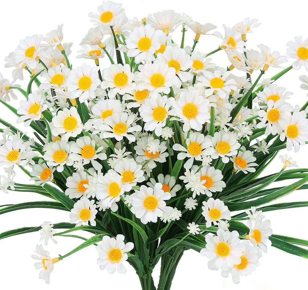 Flores de margaritas artificia - Floral Foam Oasis reseña y precio