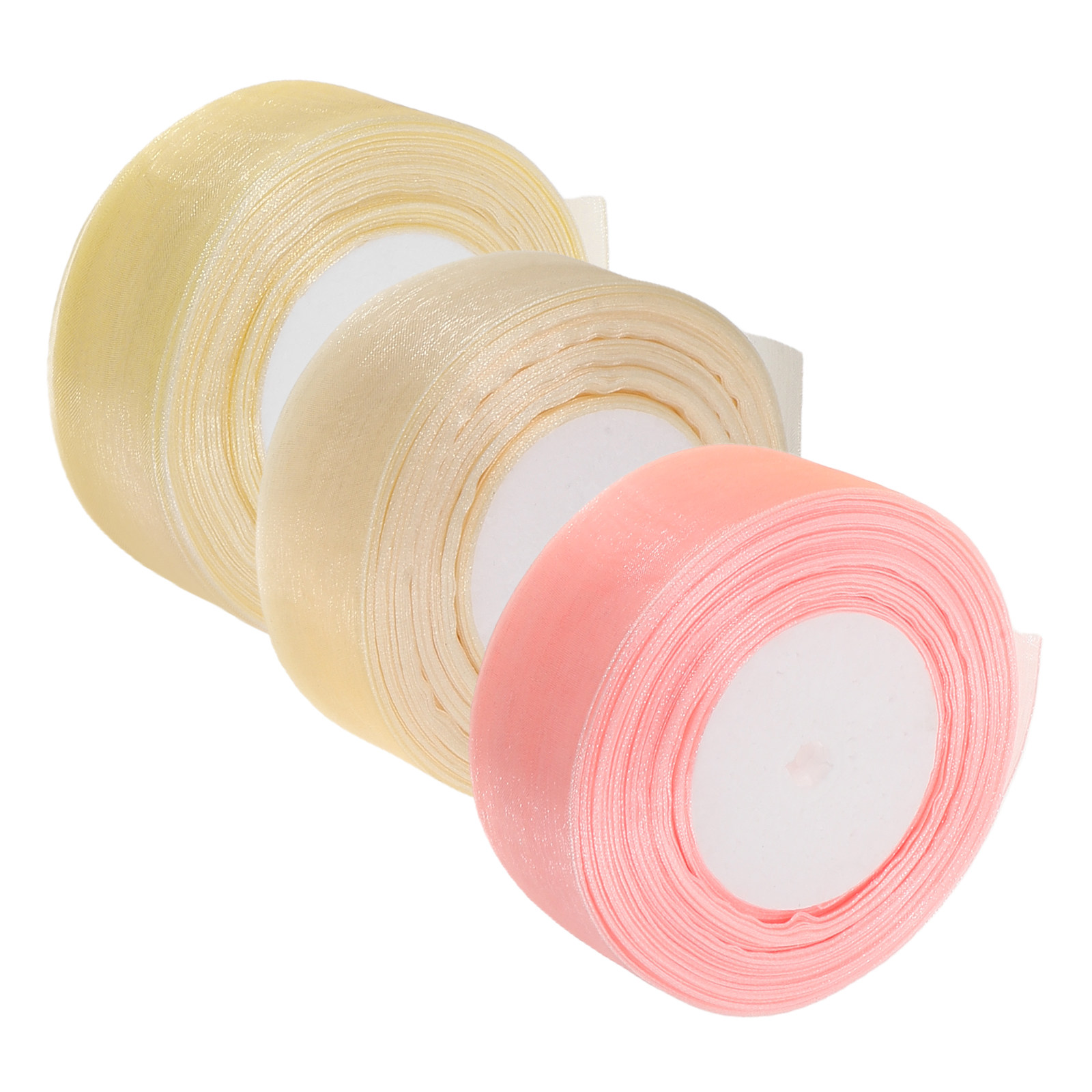 3 Rollos de Cinta de Organza T - Ribbon Organza Roll reseña y precio